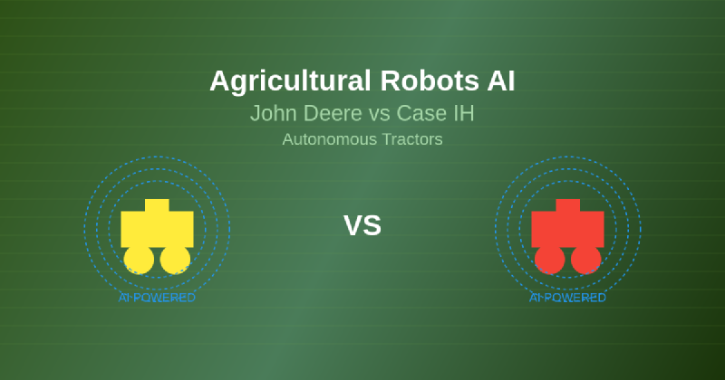 Featured image of post Agricultural Robots AI: John Deere vs Case IH Autonomous Tractors