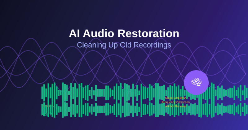 Featured image of post AI Audio Restoration: Cleaning Up Old Recordings