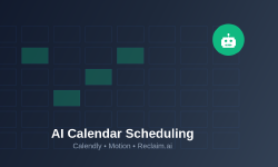 Featured image of post AI Calendar Scheduling: Calendly, Motion, and Reclaim.ai