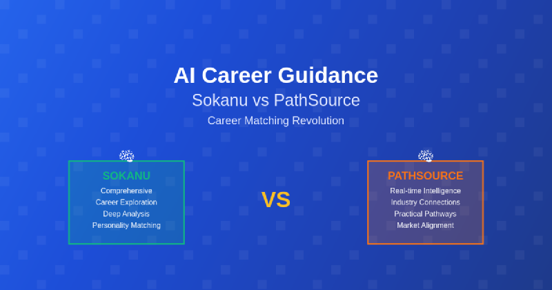 Featured image of post AI Career Guidance: Sokanu vs PathSource Career Matching