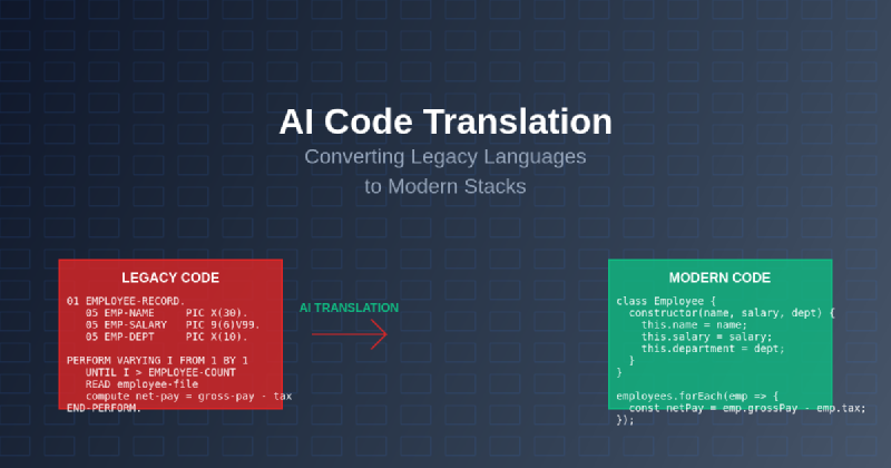 Featured image of post AI Code Translation: Converting Legacy Languages to Modern Stacks