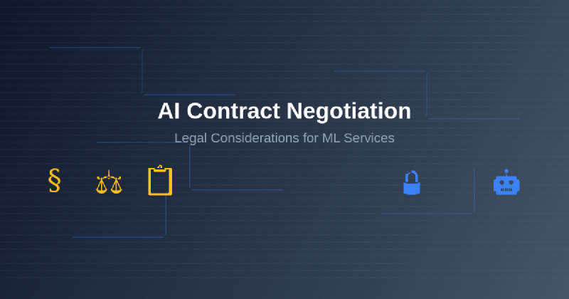 Featured image of post AI Contract Negotiation: Legal Considerations for ML Services