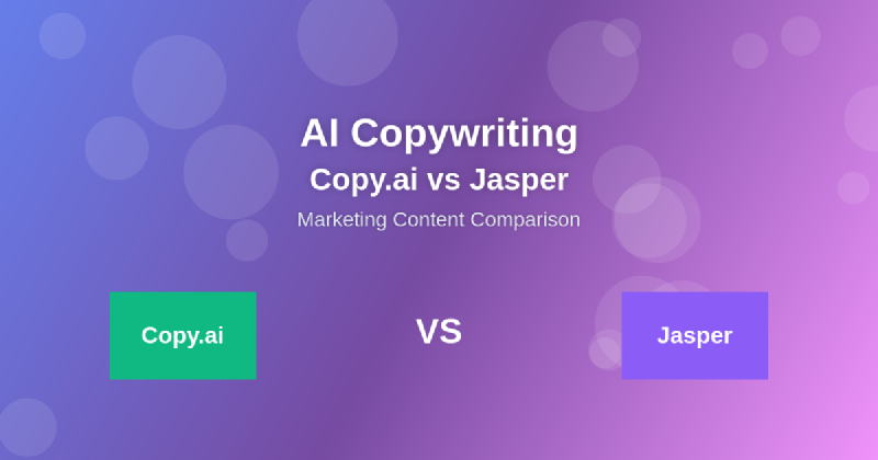 Featured image of post AI Copywriting: Copy.ai vs Jasper Marketing Content