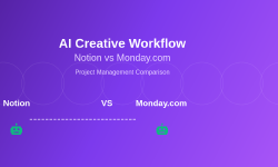 Featured image of post AI Creative Workflow: Notion vs Monday.com Project Management