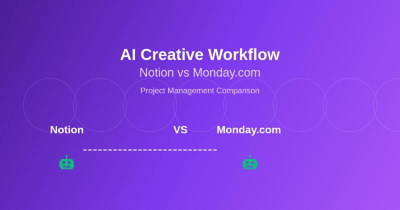 Featured image of post AI Creative Workflow: Notion vs Monday.com Project Management