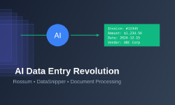 Featured image of post AI Data Entry: Rossum, DataSnipper, and Document Processing Revolution