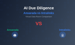Featured image of post AI Due Diligence: Ansarada vs Intralinks Virtual Data Rooms