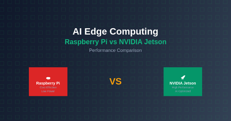 Featured image of post AI Edge Computing: Raspberry Pi vs NVIDIA Jetson Performance