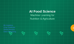 Featured image of post AI Food Science: Machine Learning for Nutrition and Agriculture