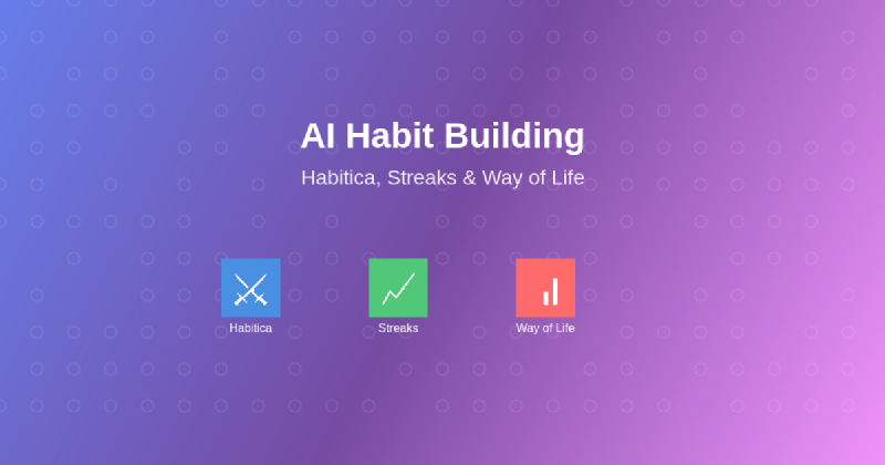 Featured image of post AI Habit Building: Habitica, Streaks, and Way of Life