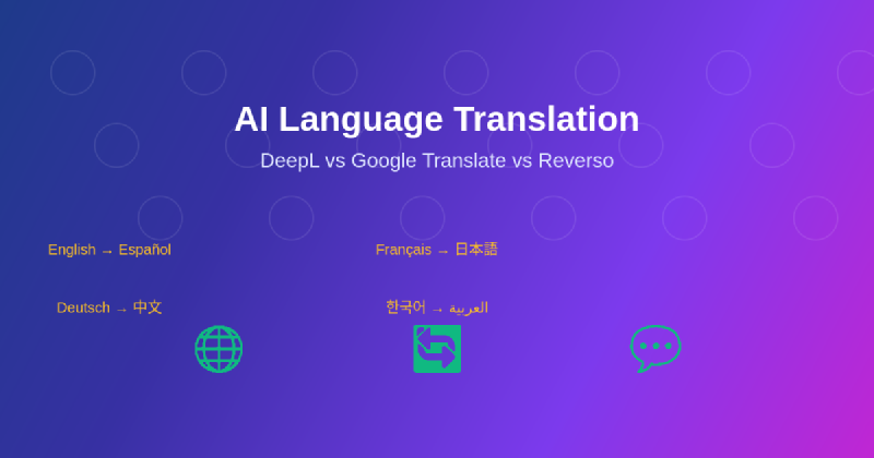 Featured image of post AI Language Translation: DeepL, Google Translate, and Reverso