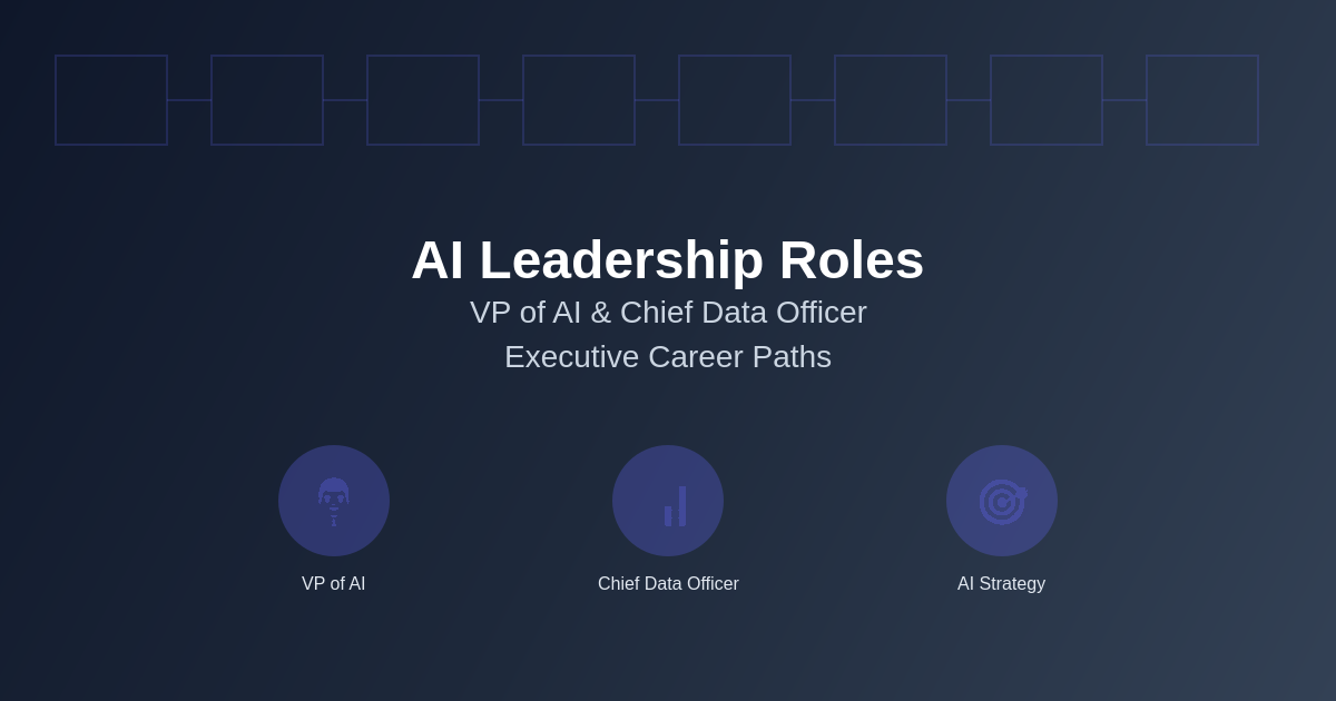 AI Leadership Roles: VP of AI and Chief Data Officer Careers