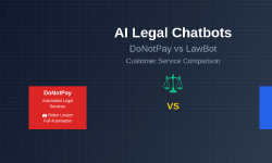 Featured image of post AI Legal Chatbots: DoNotPay vs LawBot Customer Service