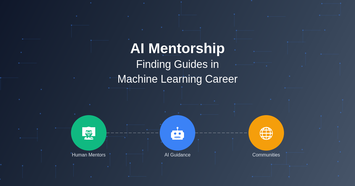 AI Mentorship: Finding Guides in Machine Learning Career