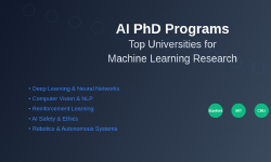 Featured image of post AI PhD Programs: Top Universities for Machine Learning Research
