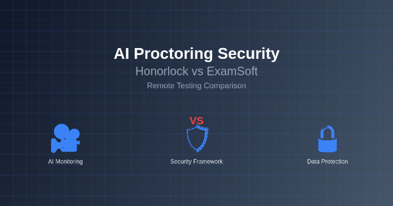 Featured image of post AI Proctoring: Honorlock vs ExamSoft Remote Testing Security