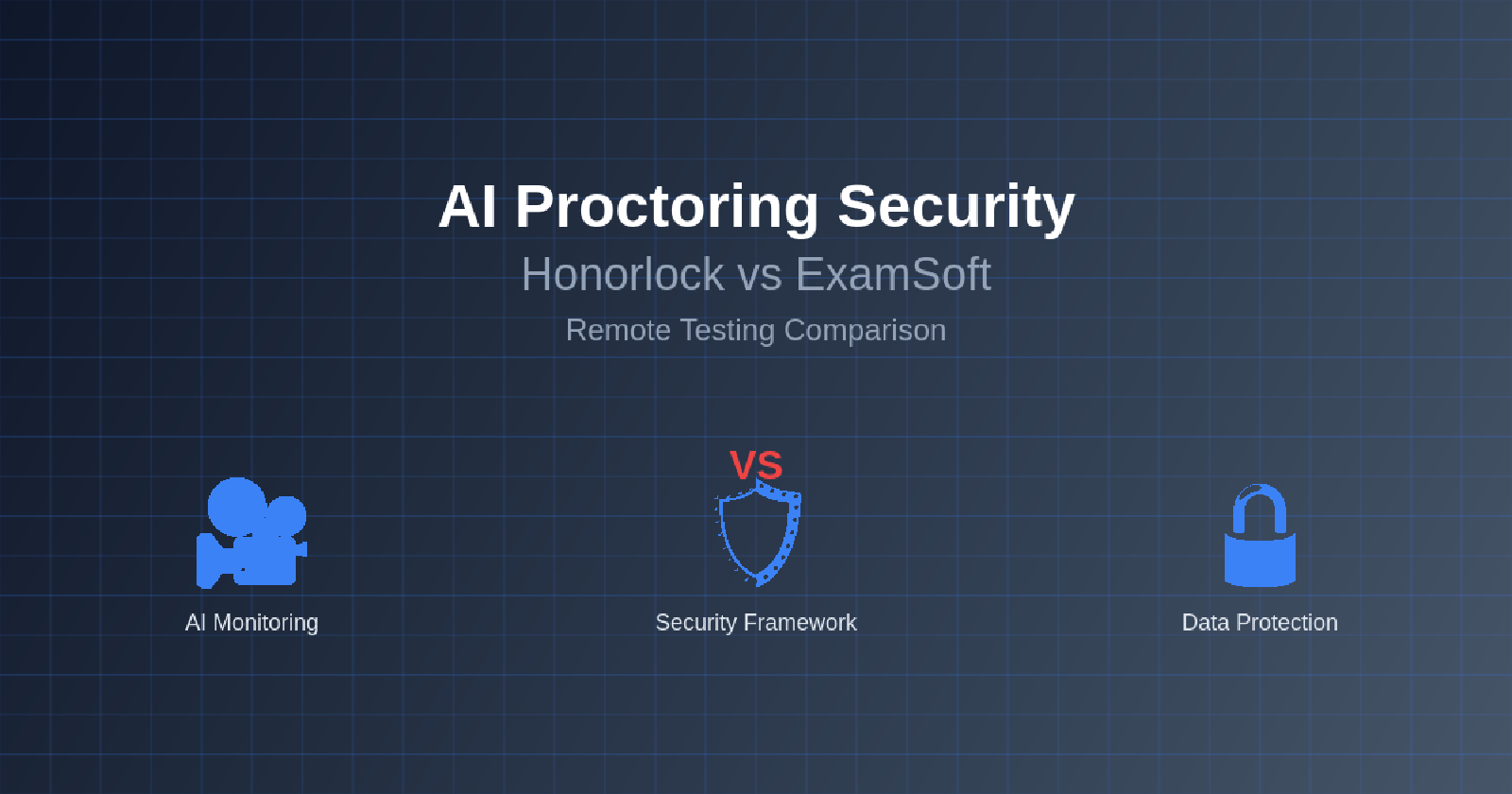 AI Proctoring: Honorlock vs ExamSoft Remote Testing Security