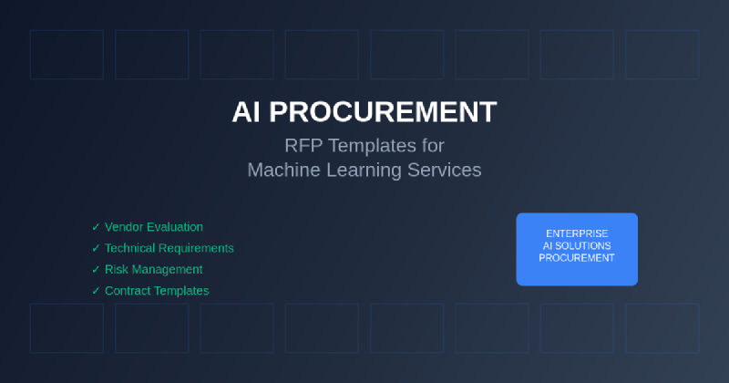Featured image of post AI Procurement: RFP Templates for Machine Learning Services