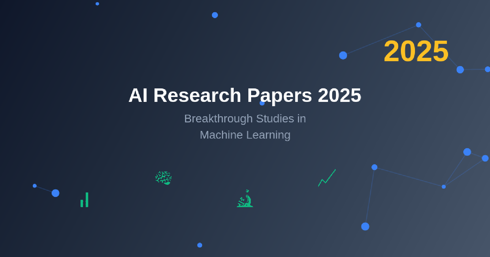 Machine Learning Research Papers AI Research Papers 2025: Breakthrough Studies in Machine Learning