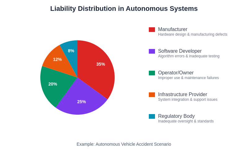Liability Distribution in Autonomous Systems