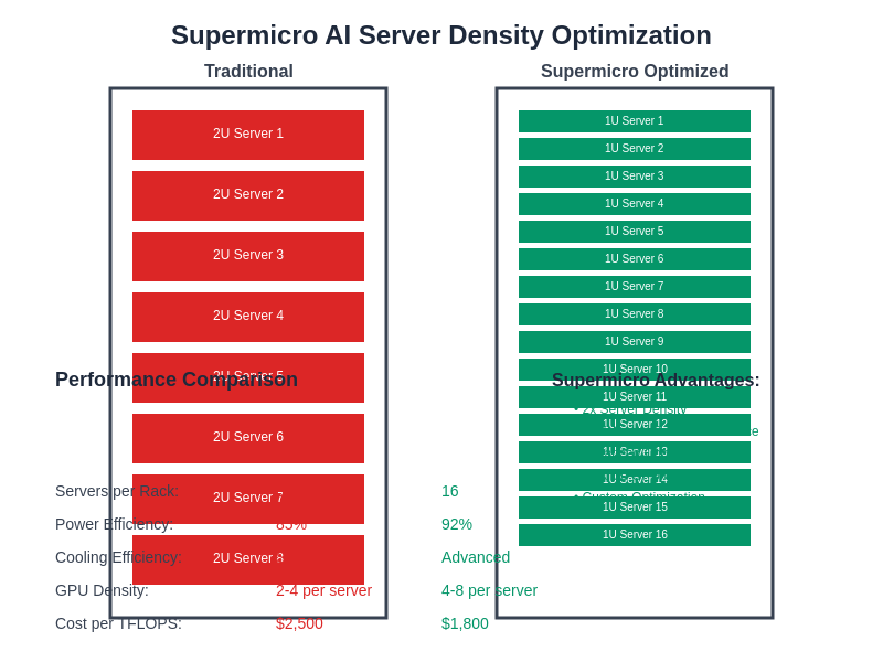 Supermicro AI Server Density Optimization