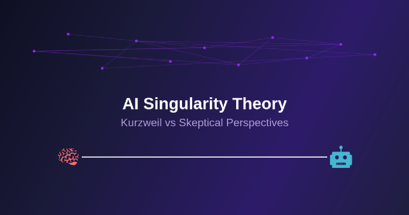 Featured image of post AI Singularity Theory: Ray Kurzweil vs Skeptical Perspectives