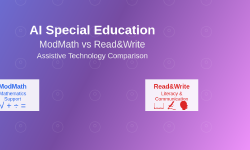 Featured image of post AI Special Education: ModMath vs Read&Write Assistive Technology
