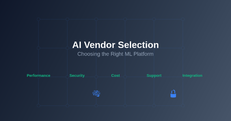 Featured image of post AI Vendor Selection: Choosing the Right ML Platform Provider