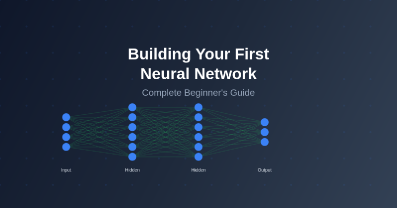 Featured image of post Building Your First Neural Network: Complete Beginner's Guide