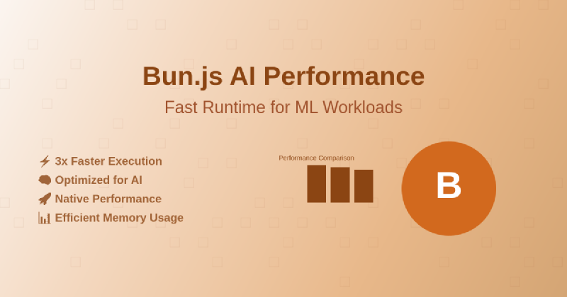 Featured image of post Bun.js AI Performance: Fast Runtime for ML Workloads