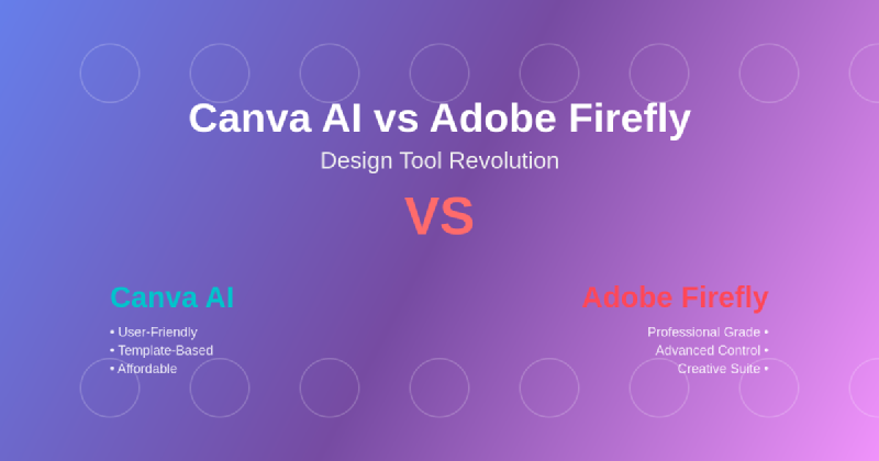 Featured image of post Canva AI vs. Adobe Firefly: Design Tool Revolution