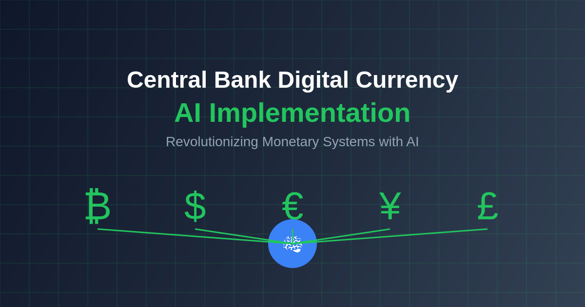 Digital Currency Algorithm Central Bank Digital Currency AI: CBDC Implementation