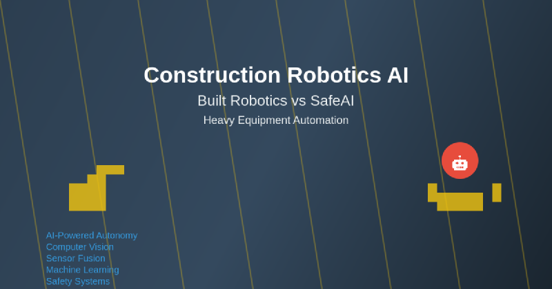 Featured image of post Construction Robotics AI: Built Robotics vs SafeAI Heavy Equipment