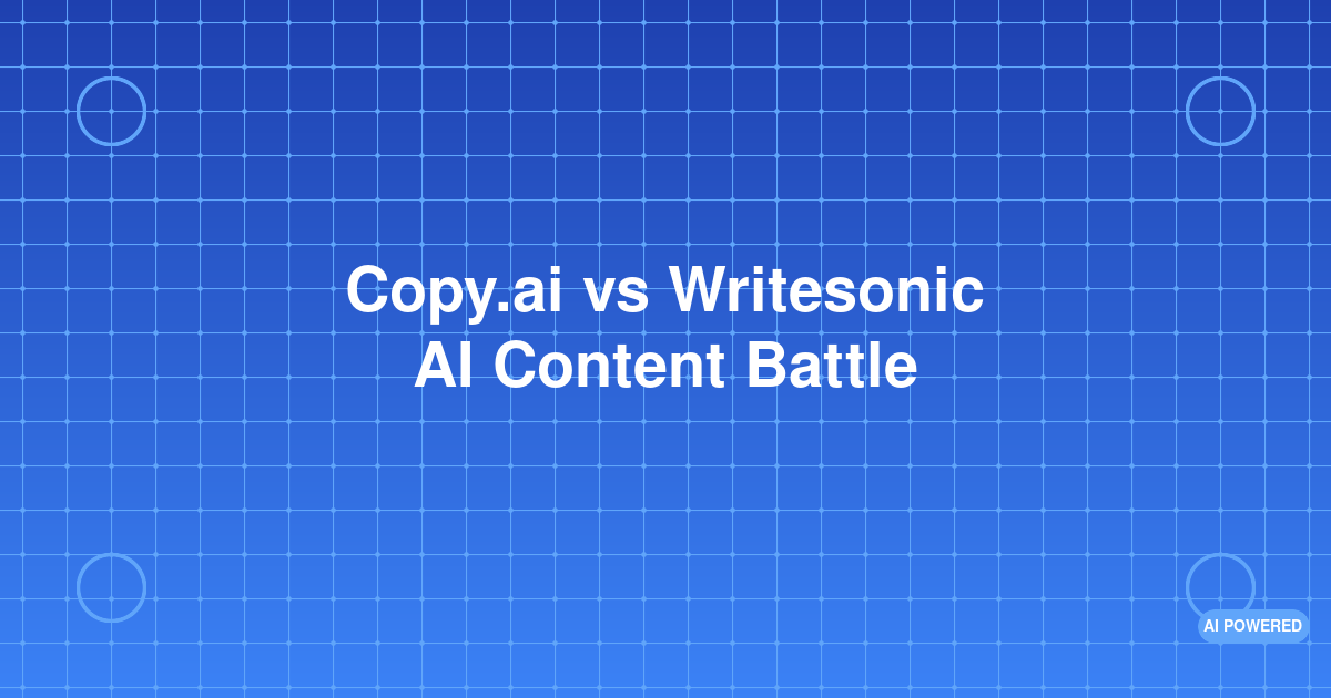 Feature Comparison Chart