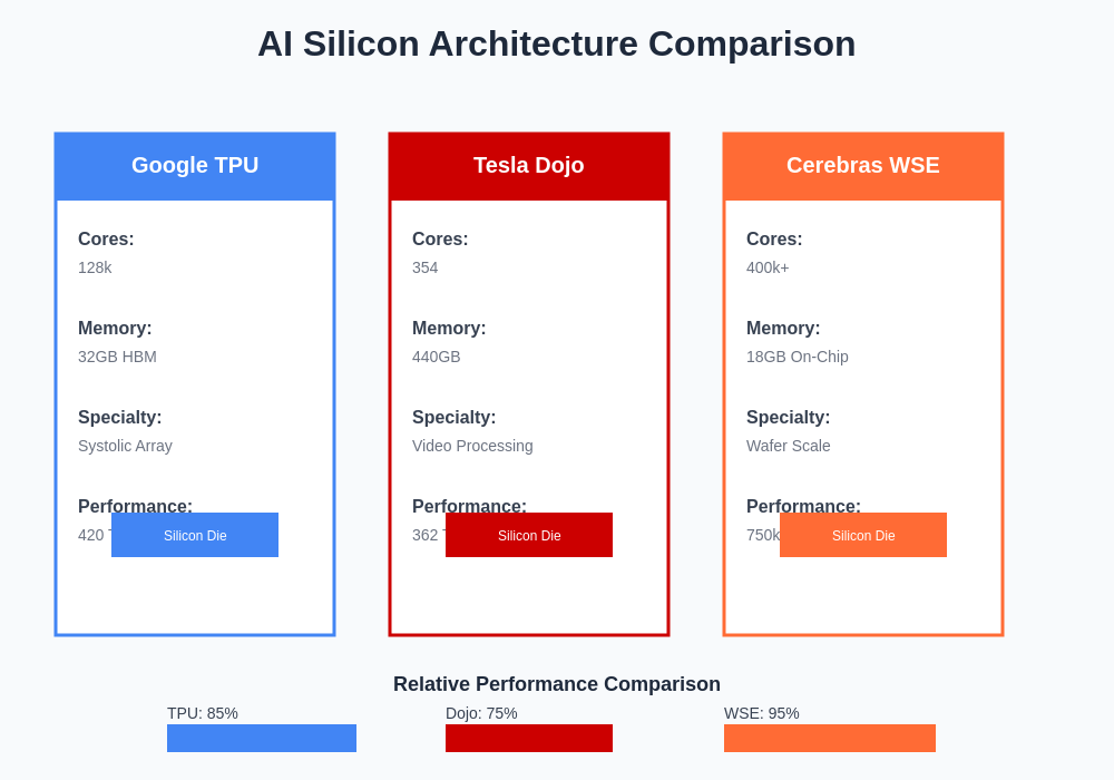 AI Silicon Architecture Comparison