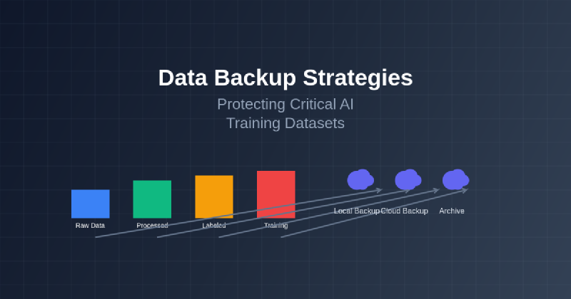 Featured image of post Data Backup Strategies: Protecting Critical AI Training Datasets