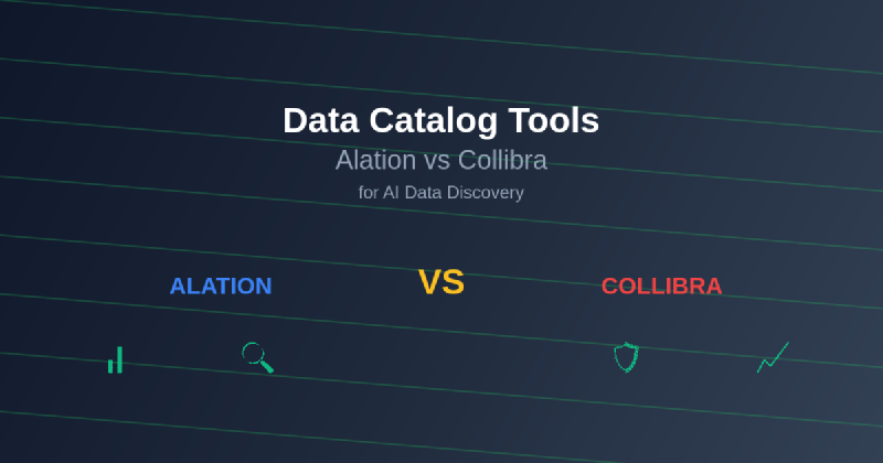 Featured image of post Data Catalog Tools: Alation vs Collibra for AI Data Discovery