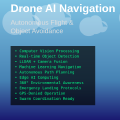 Drone AI Navigation: Autonomous Flight and Object Avoidance