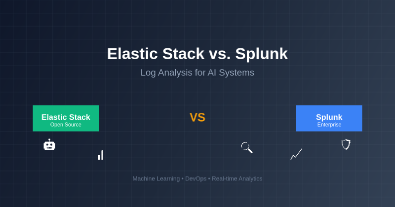 Featured image of post Elastic Stack vs. Splunk: Log Analysis for AI Systems