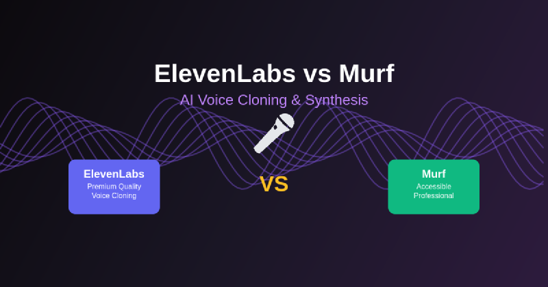 Featured image of post ElevenLabs vs Murf: AI Voice Cloning and Synthesis Comparison