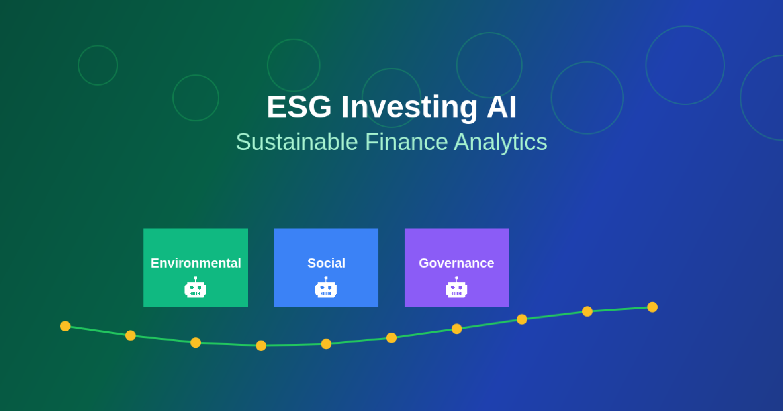ESG Investing AI: Sustainable Finance Analytics