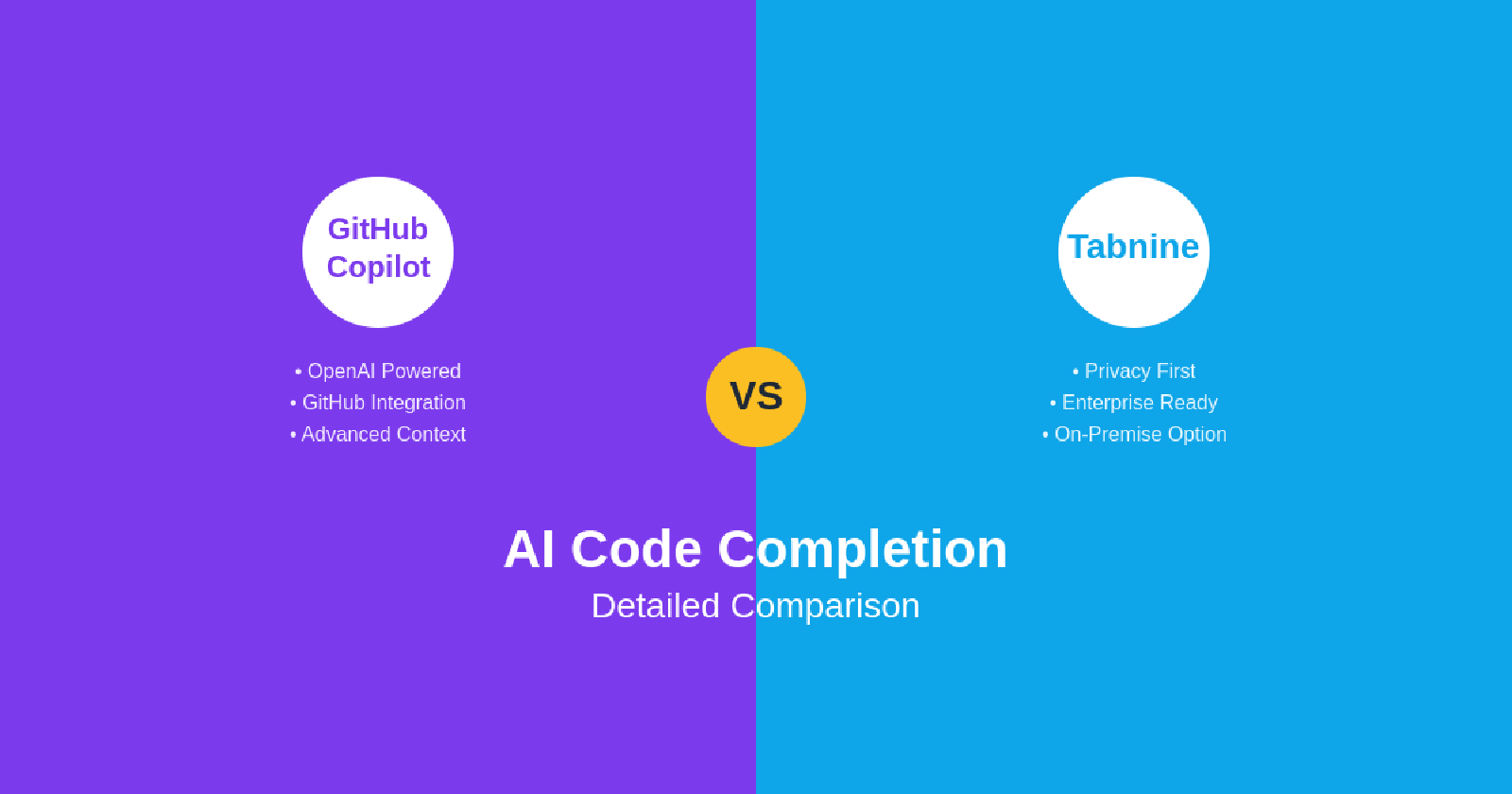 GitHub Copilot vs. Tabnine: AI Code Completion Detailed Review