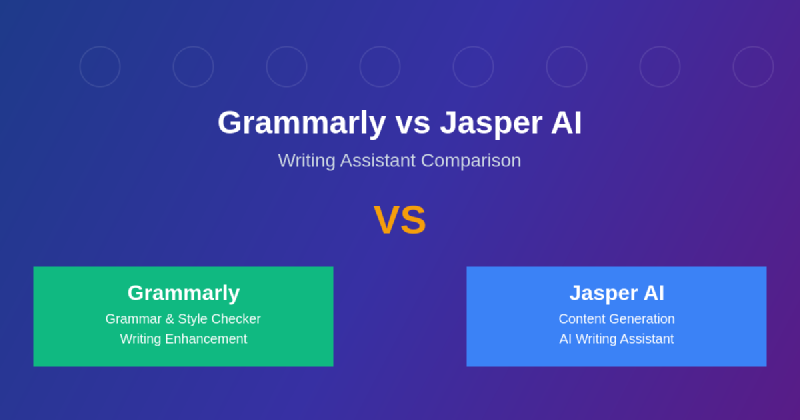 Featured image of post Grammarly vs. Jasper AI: Writing Assistant Comparison