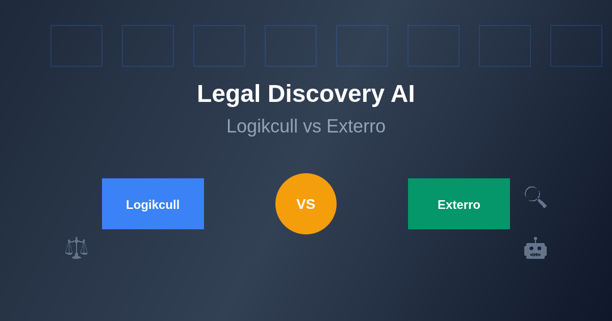 Legal Discovery AI: Logikcull vs Exterro eDiscovery Platforms