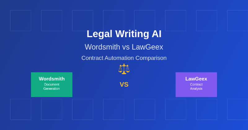 Featured image of post Legal Writing AI: Wordsmith vs LawGeex Contract Automation