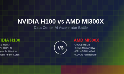 Featured image of post NVIDIA H100 vs AMD MI300X: Data Center AI Accelerator Battle