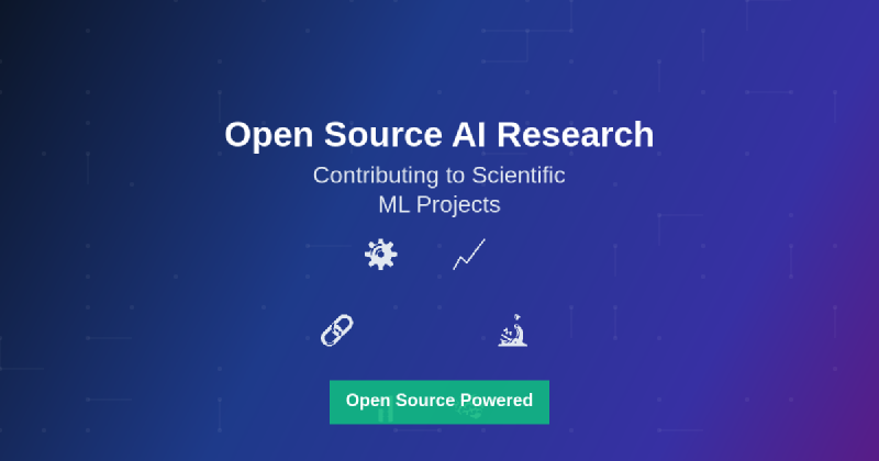 Featured image of post Open Source AI Research: Contributing to Scientific ML Projects