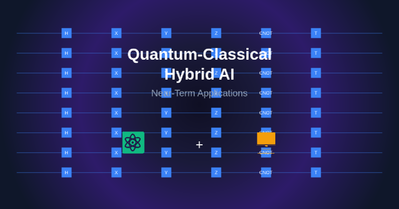 Featured image of post Quantum-Classical Hybrid AI: Near-Term Applications