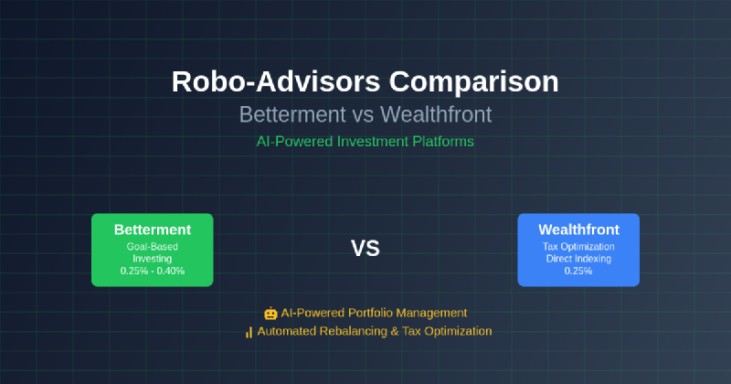Featured image of post Robo-Advisors: Betterment vs Wealthfront AI Investment Comparison