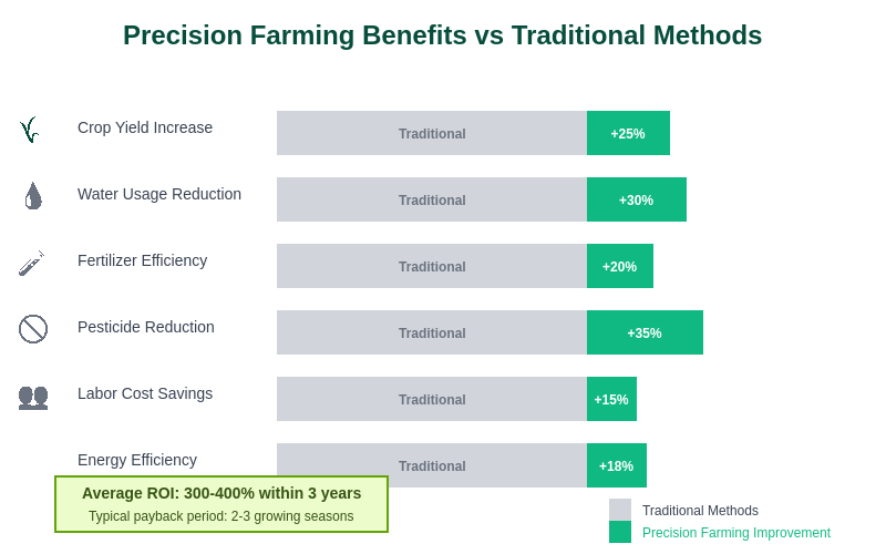 Precision Farming Benefits Analysis